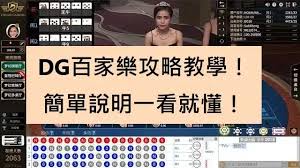 DG百家樂教學指南：策略技巧與實戰應用全解析
